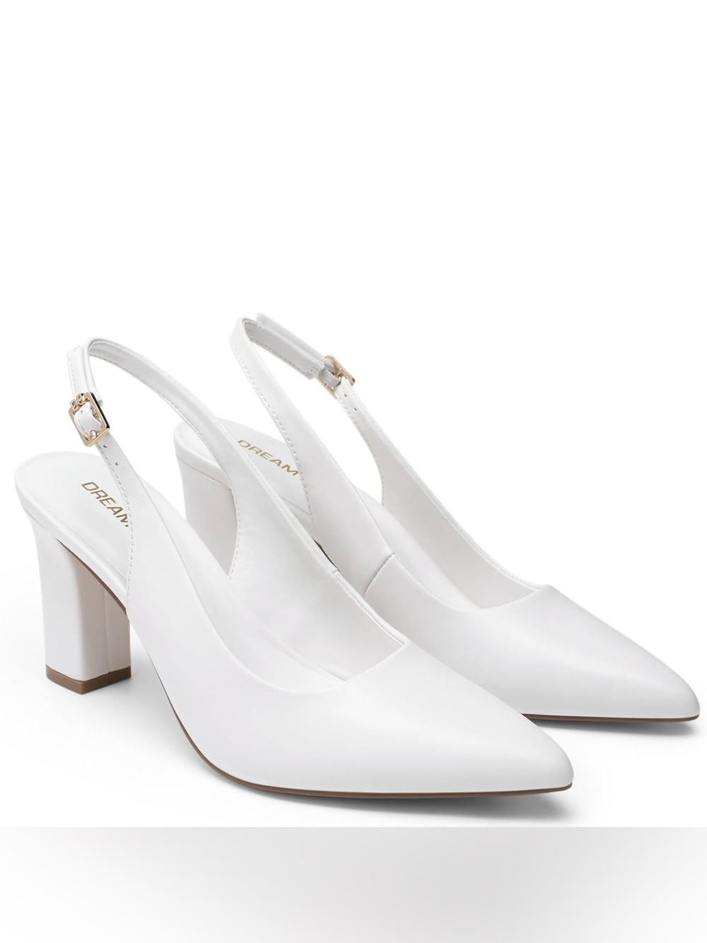 NWT Slingback High Chunky Heels Pumps